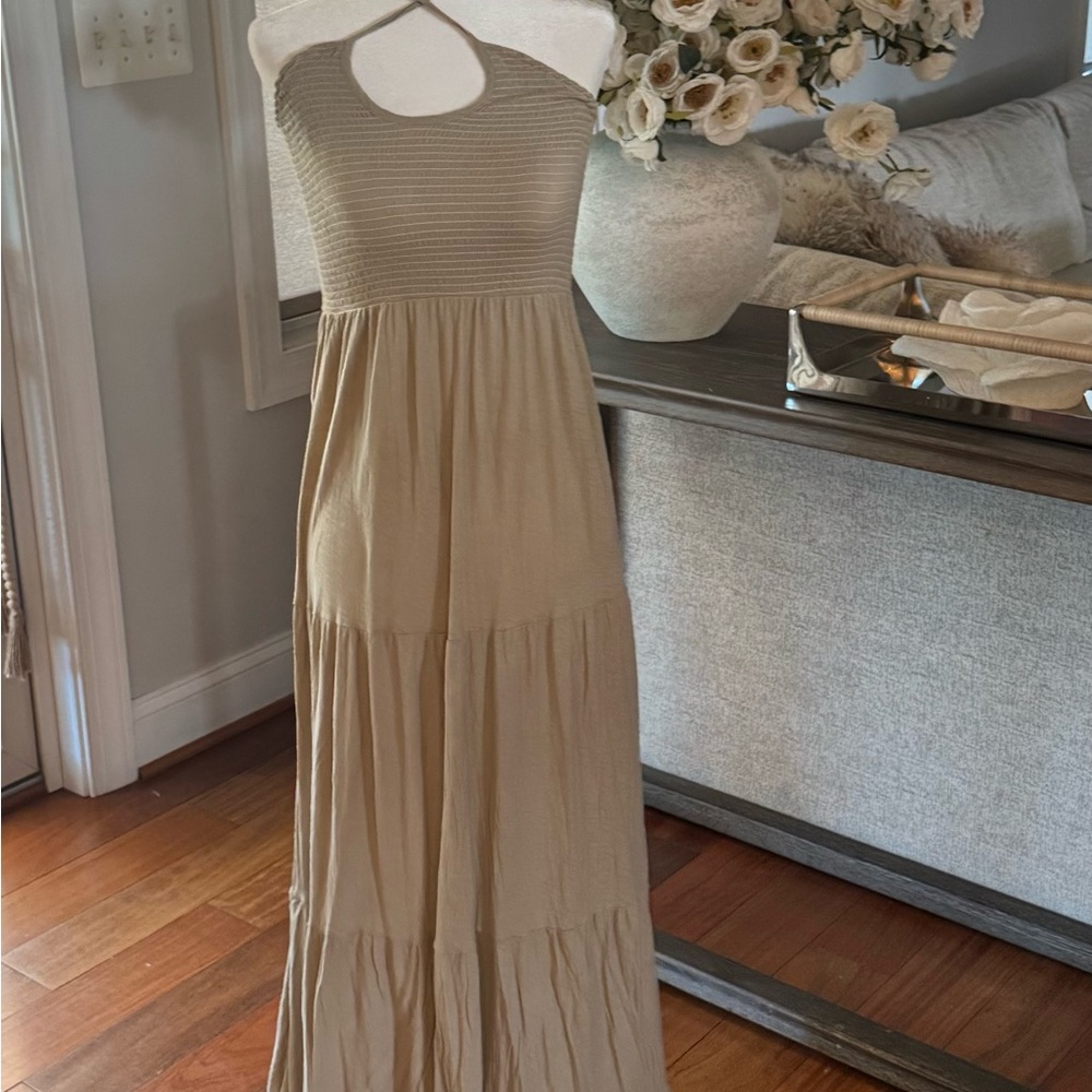 Nation LTD Tan Maxi Dress